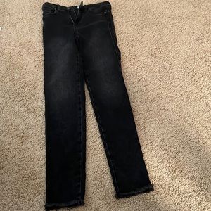 skinny jeans from we the free, soft, worn once